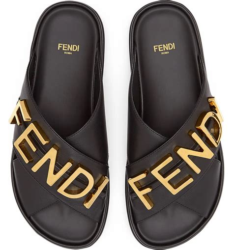 fendi monster slippers|women fendi sandals.